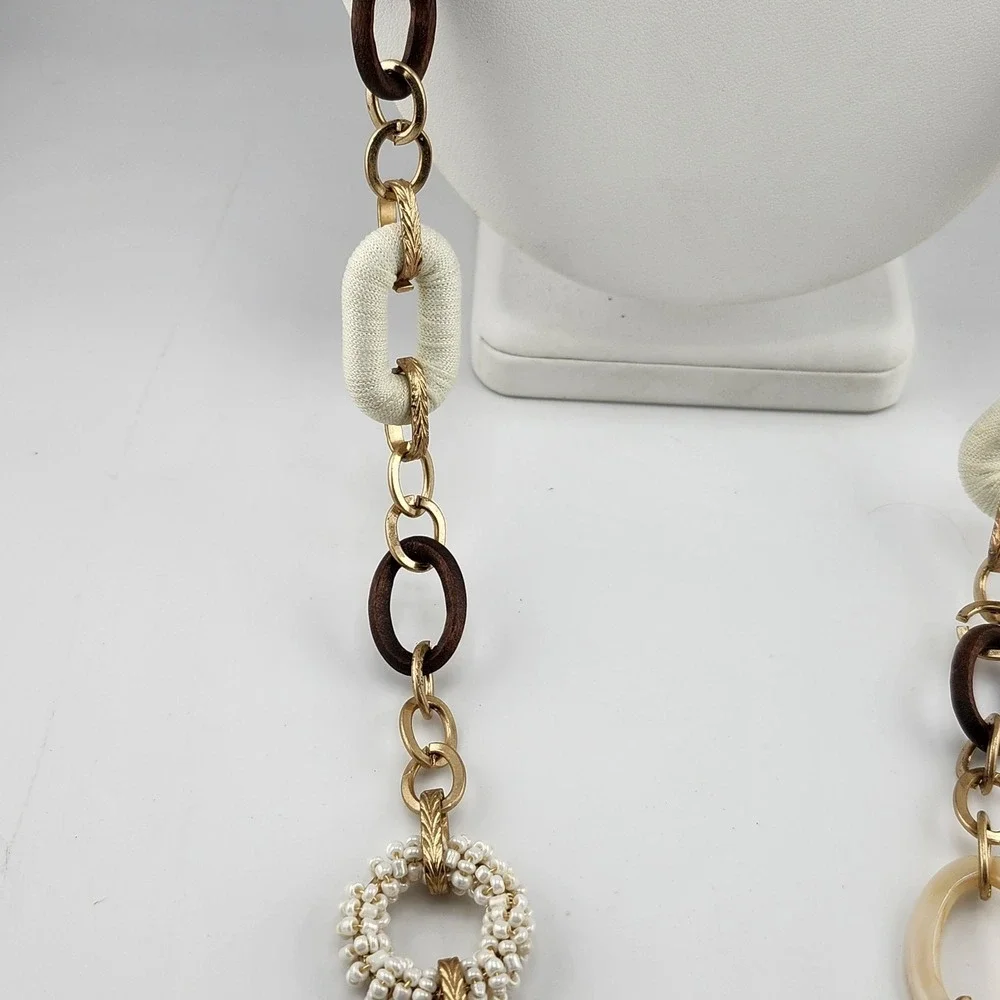Time‎ And Tru Mixed Chunky Link Necklace